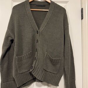 Jenni Kayne Cody Cardigan in XSmall in Olive